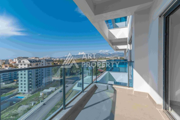 Элитная недвижимость в Махмутларе. Две квартиры 1+1 площадью 55 кв.м. - Ракурс 37