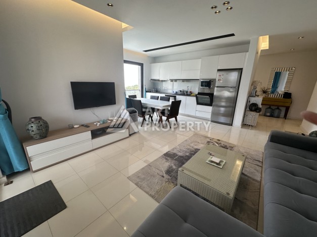 Квартира 2+1 в камерном бутик-комплексе района Оба, подходит под получение ВНЖ - Ракурс 4