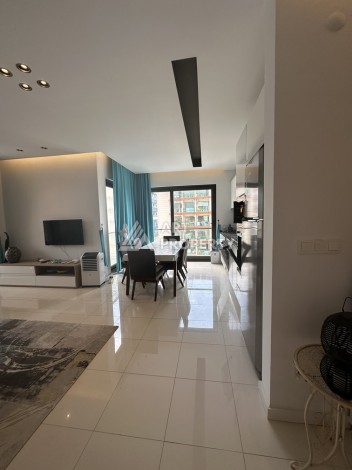 Квартира 2+1 в бутик-комплексе района Оба с видом на море и бассейн - Ракурс 3