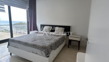 Квартира 2+1 в бутик-комплексе района Оба с видом на море и бассейн - Ракурс 11