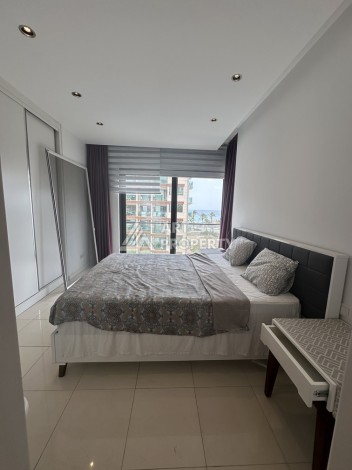 Квартира 2+1 в бутик-комплексе района Оба с видом на море и бассейн - Ракурс 28