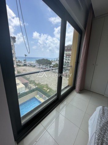 Квартира 2+1 в бутик-комплексе района Оба с видом на море и бассейн - Ракурс 32