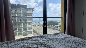 Квартира 2+1 в бутик-комплексе района Оба с видом на море и бассейн - Ракурс 35