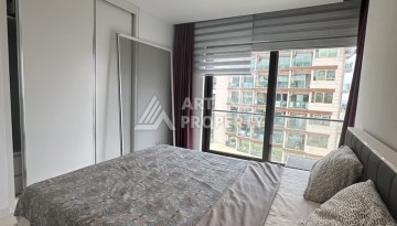 Квартира 2+1 в бутик-комплексе района Оба с видом на море и бассейн - Ракурс 37