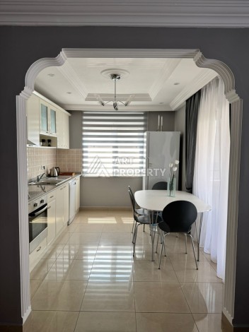 Просторная меблированная квартира 2+1 в районе Оба в 150 метрах от моря - Ракурс 10