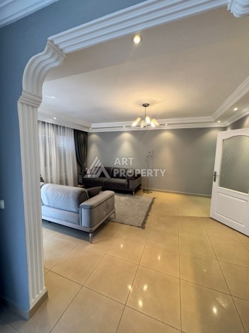 Просторная меблированная квартира 2+1 в районе Оба в 150 метрах от моря - Ракурс 15