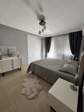 Просторная меблированная квартира 2+1 в районе Оба в 150 метрах от моря - Ракурс 19