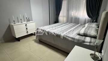 Просторная меблированная квартира 2+1 в районе Оба в 150 метрах от моря - Ракурс 21