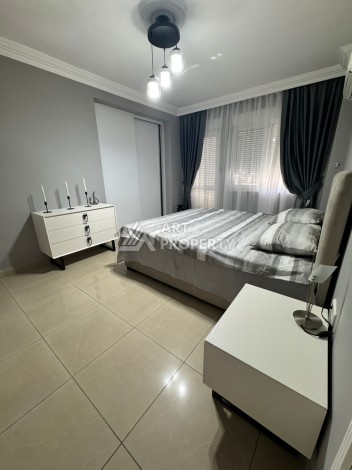 Просторная меблированная квартира 2+1 в районе Оба в 150 метрах от моря - Ракурс 20