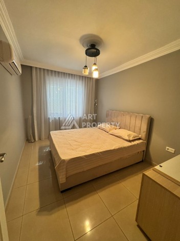 Просторная меблированная квартира 2+1 в районе Оба в 150 метрах от моря - Ракурс 21