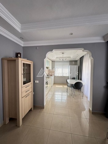 Просторная меблированная квартира 2+1 в районе Оба в 150 метрах от моря - Ракурс 27