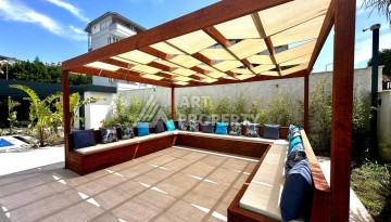 Квартира 2+1 с видом на море и бассейн в новом комплексе 2023 года от застройщика Best Home в районе Оба - Ракурс 3