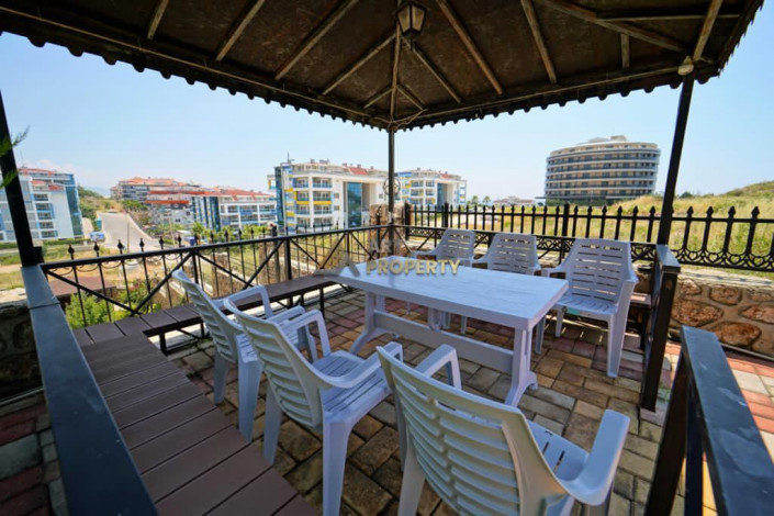 Пентхаус 2+1 с видом на Средиземное море и Торосские горы в Кестель, 140 м2 - Ракурс 23