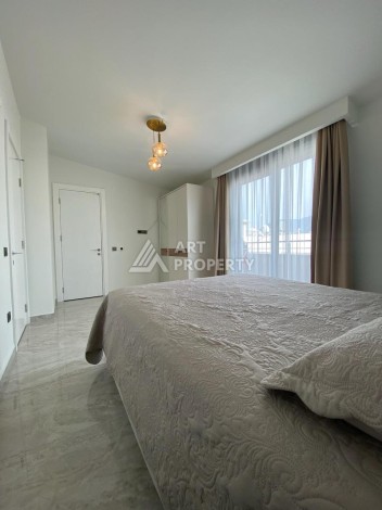 Пентхаус 3+1 в престижном комплексе района Оба в 200 метрах от моря - Ракурс 12