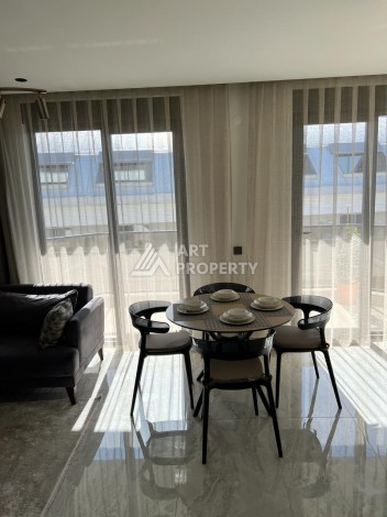 Пентхаус 3+1 в престижном комплексе района Оба в 200 метрах от моря - Ракурс 35