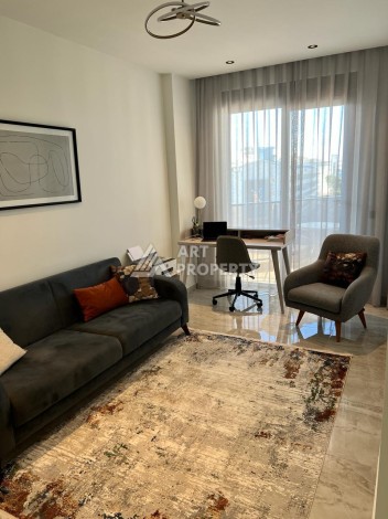 Пентхаус 3+1 в престижном комплексе района Оба в 200 метрах от моря - Ракурс 48