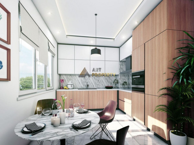 Двухкомнатная квартира на первой линии с прямым видом на море в Кестеле, 60 м2 - Ракурс 6