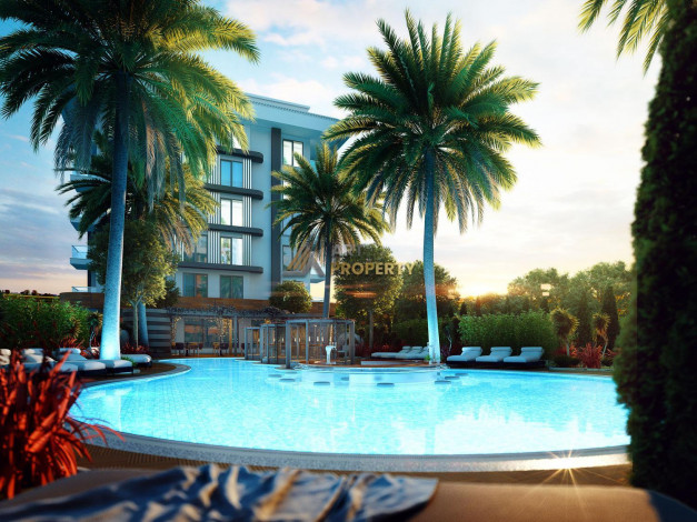 Двухкомнатная квартира на первой линии с прямым видом на море в Кестеле, 60 м2 - Ракурс 9