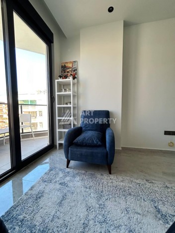 Квартира 1+1 в престижном комплексе района Оба в 200 метрах от моря - Ракурс 12