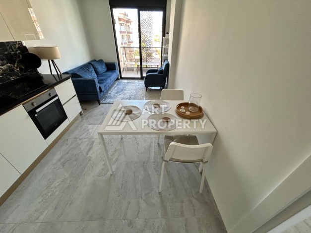 Квартира 1+1 в престижном комплексе района Оба в 200 метрах от моря - Ракурс 13