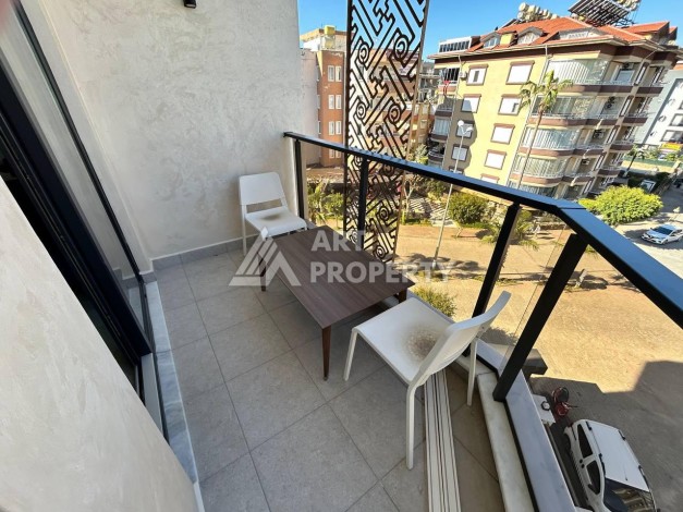 Квартира 1+1 в престижном комплексе района Оба в 200 метрах от моря - Ракурс 14