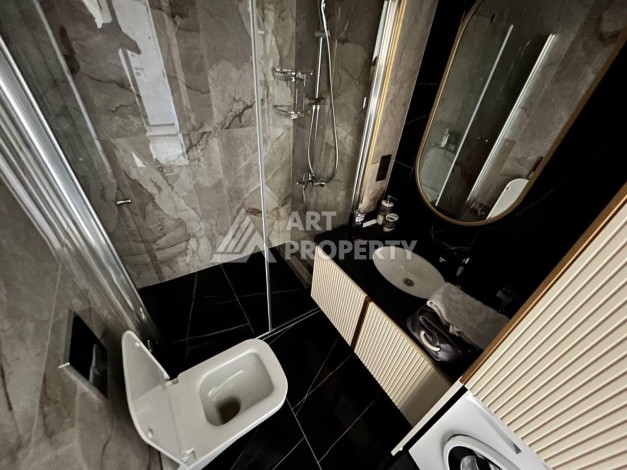 Квартира 1+1 в престижном комплексе района Оба в 200 метрах от моря - Ракурс 16