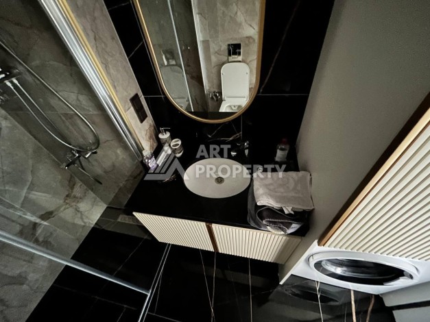 Квартира 1+1 в престижном комплексе района Оба в 200 метрах от моря - Ракурс 20