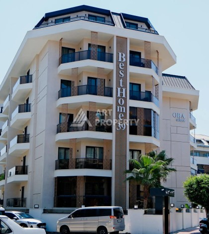 Квартира 1+1 в престижном комплексе района Оба в 200 метрах от моря - Ракурс 22