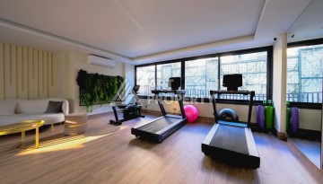 Квартира 1+1 в престижном комплексе района Оба в 200 метрах от моря - Ракурс 26