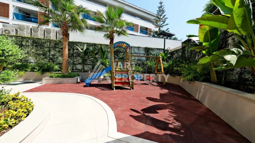 Квартира 1+1 в престижном комплексе района Оба в 200 метрах от моря - Ракурс 27