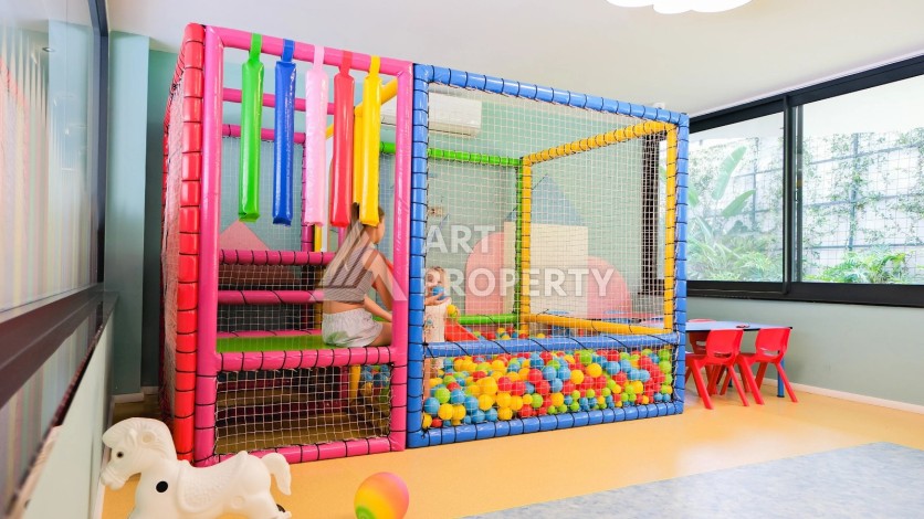 Квартира 1+1 в престижном комплексе района Оба в 200 метрах от моря - Ракурс 28