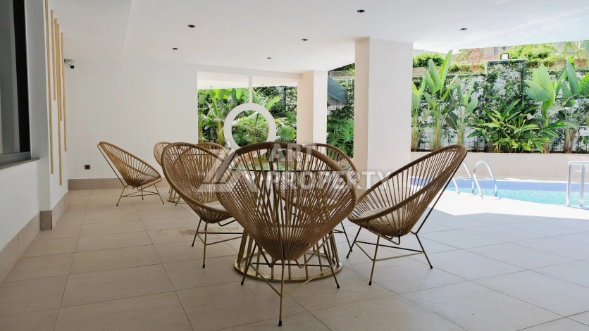 Квартира 1+1 в престижном комплексе района Оба в 200 метрах от моря - Ракурс 29