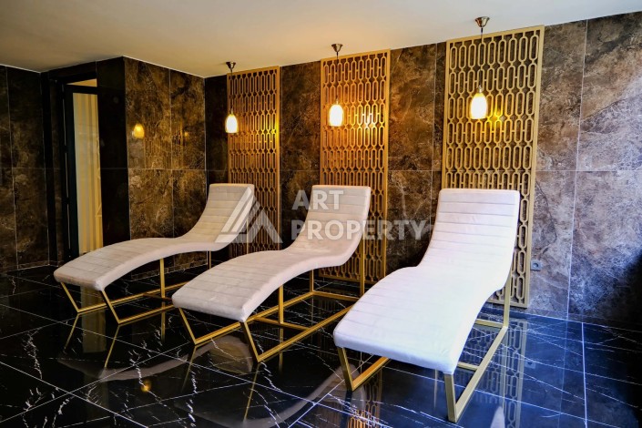 Квартира 1+1 в престижном комплексе района Оба в 200 метрах от моря - Ракурс 30