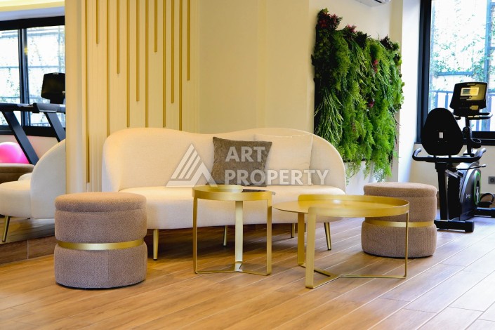 Квартира 1+1 в престижном комплексе района Оба в 200 метрах от моря - Ракурс 33