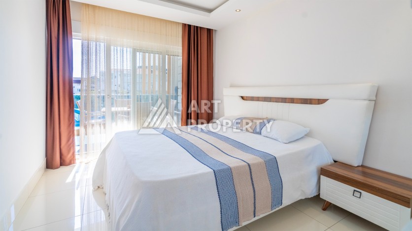 Квартира 1+1 в премиальном комплексе района Тосмур, подходит под получение ВНЖ - Ракурс 3