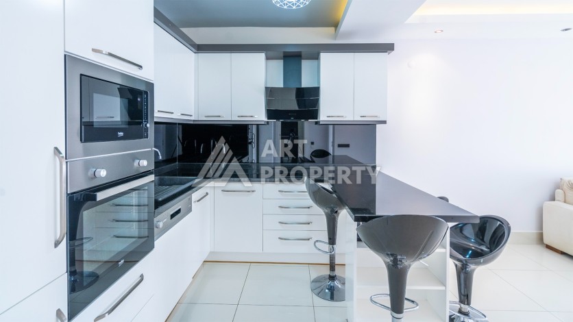 Квартира 1+1 в премиальном комплексе района Тосмур, подходит под получение ВНЖ - Ракурс 6