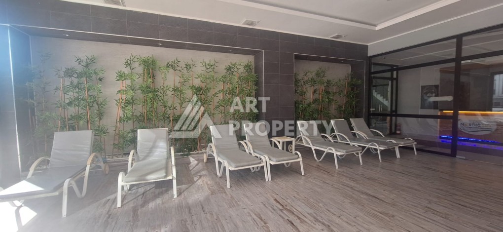 Квартира 1+1 в премиальном комплексе района Тосмур, подходит под получение ВНЖ - Ракурс 12