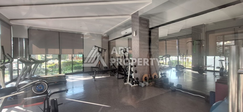 Квартира 1+1 в премиальном комплексе района Тосмур, подходит под получение ВНЖ - Ракурс 13