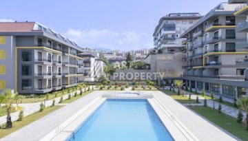 Современная квартира 1+1 в новом комплексе с отельной инфраструктурой в районе Кестель - Ракурс 2