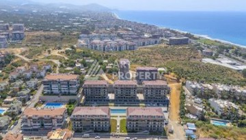 Современная квартира 1+1 в новом комплексе с отельной инфраструктурой в районе Кестель - Ракурс 3