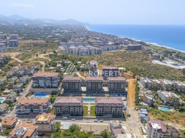 Современная квартира 1+1 в новом комплексе с отельной инфраструктурой в районе Кестель - Ракурс 2