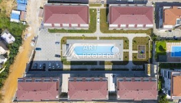 Современная квартира 1+1 в новом комплексе с отельной инфраструктурой в районе Кестель - Ракурс 4