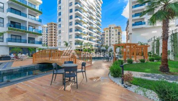 Квартира 1+1 с большим балконом в новом доме, 60 кв.м. Махмутлар, Алания - Ракурс 8