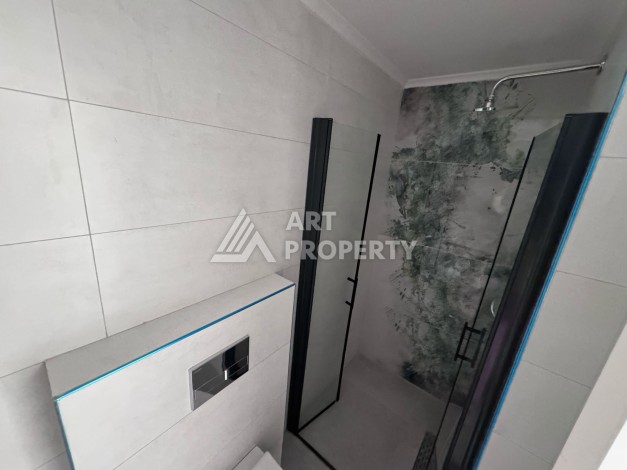 Квартира 1+1 с большим балконом в новом доме, 60 кв.м. Махмутлар, Алания - Ракурс 15