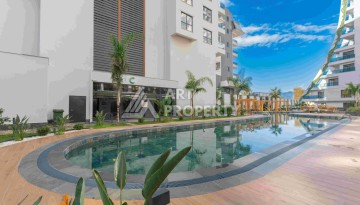 Квартира 1+1 с большим балконом в новом доме, 60 кв.м. Махмутлар, Алания - Ракурс 23