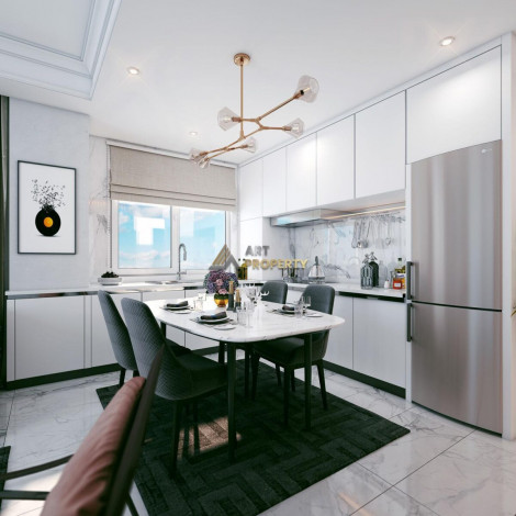 Двухкомнатная квартира на первой линии с прямым видом на море в Кестеле, 60 м2 - Ракурс 21