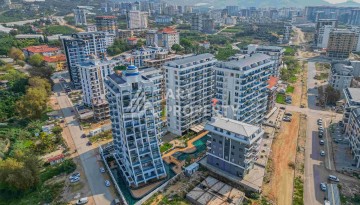 Квартира 1+1 с большим балконом в новом доме, 60 кв.м. Махмутлар, Алания - Ракурс 31