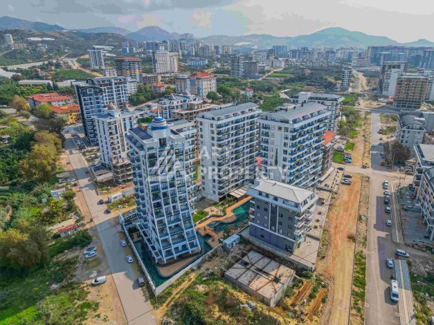 Квартира 1+1 с большим балконом в новом доме, 60 кв.м. Махмутлар, Алания - Ракурс 30