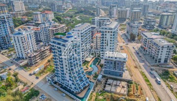 Квартира 1+1 с большим балконом в новом доме, 60 кв.м. Махмутлар, Алания - Ракурс 35