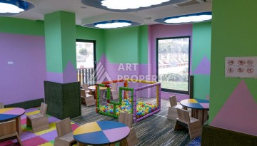 Квартира 1+1 в элитной резиденции, 55 кв.м. Махмутлар, Алания - Ракурс 9